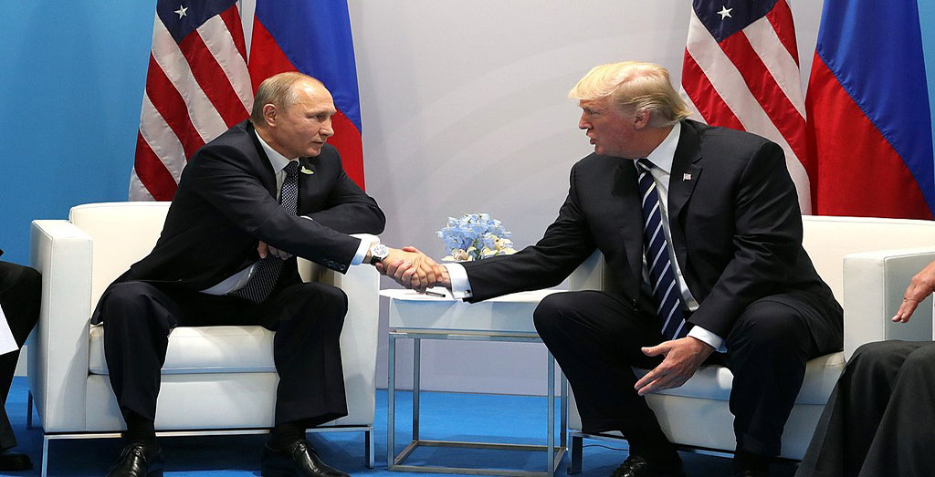 Picture of Trump and Putin: God's gift
