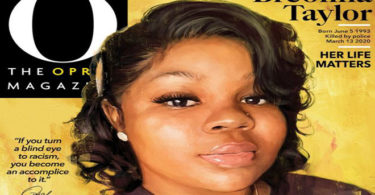 Breonna Taylor Cover of Oprah Magazine